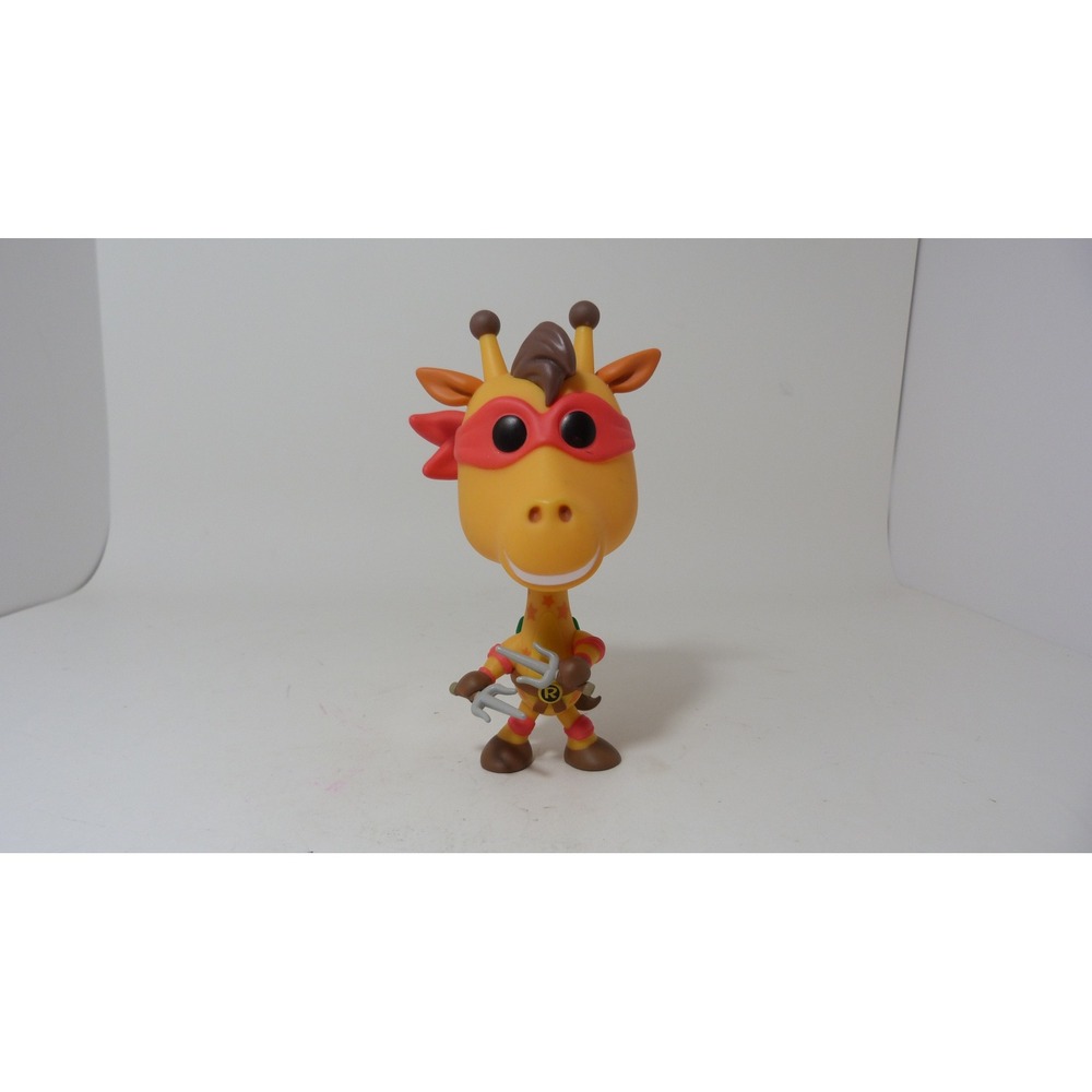 Funko Pop Ad Icons Geoffrey the Giraffe as Raphael TMNT Vinyl Figure Toys R Us